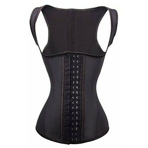 Latex waist trainer vest